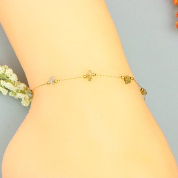 "Handmade Anklet – A Stylish Choice for Women, Thoughtful Gift Idea, EVCH1085 - Picture 1 of 15